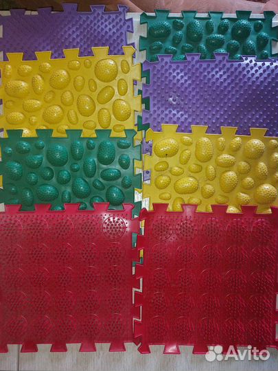 Ортопедический коврик/паззл/массажёр