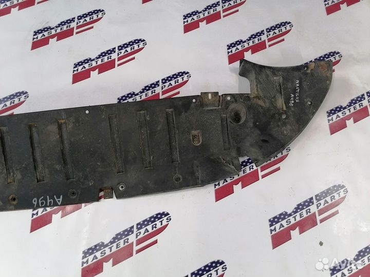 Защита бампера переднего Lincoln Nautilus I (2018—2024)