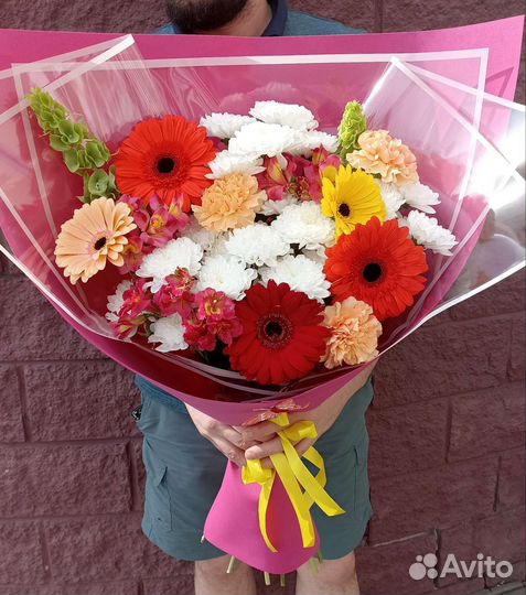 Букеты-гиганты розы цветы Омск доставка