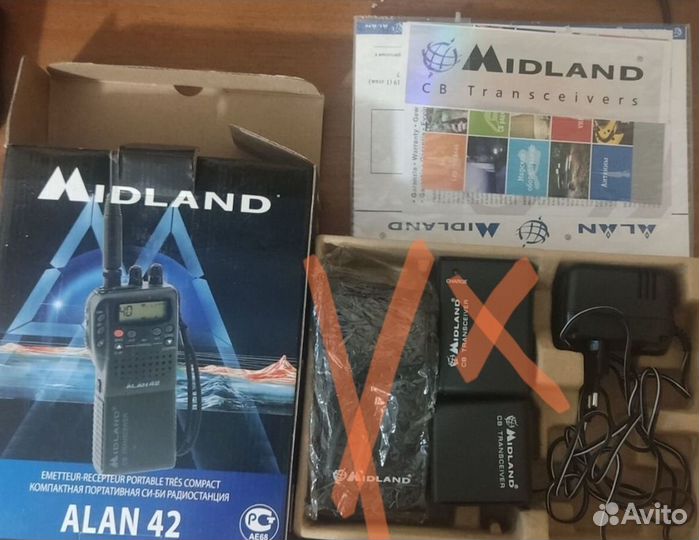 Комплектующие для рации Alan 42