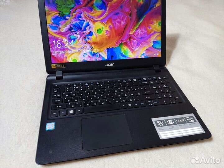 Мощный, быстрый Acer FullHD, i3 6th, 8Gb, SSD128