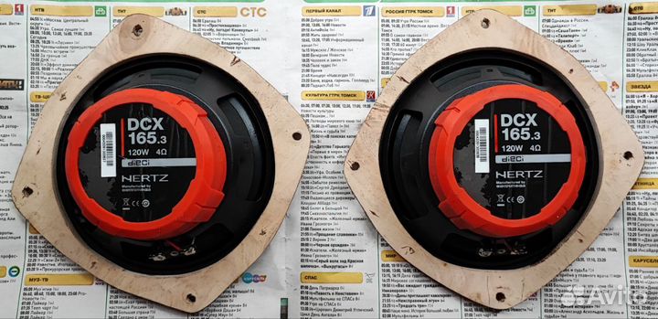 Продам 2-полосные коаксиальные ас Hertz DCX 165.3