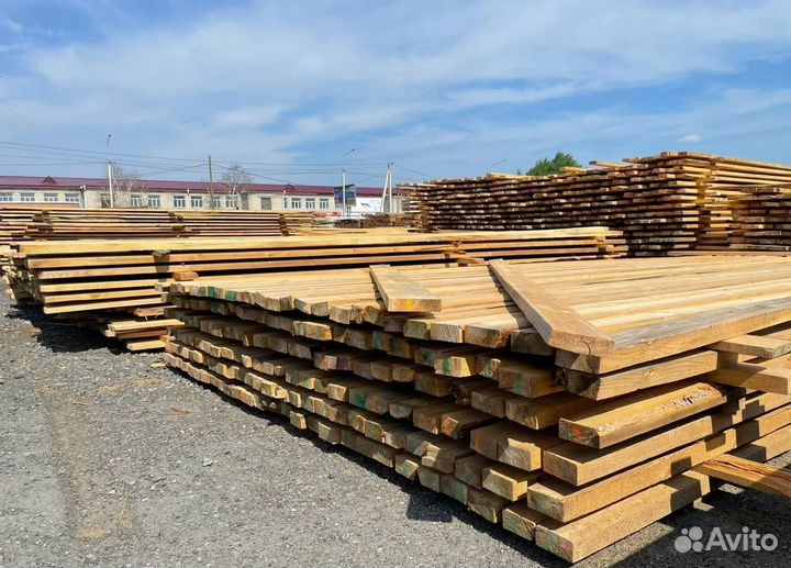 Доска обрезная 150х45х6000