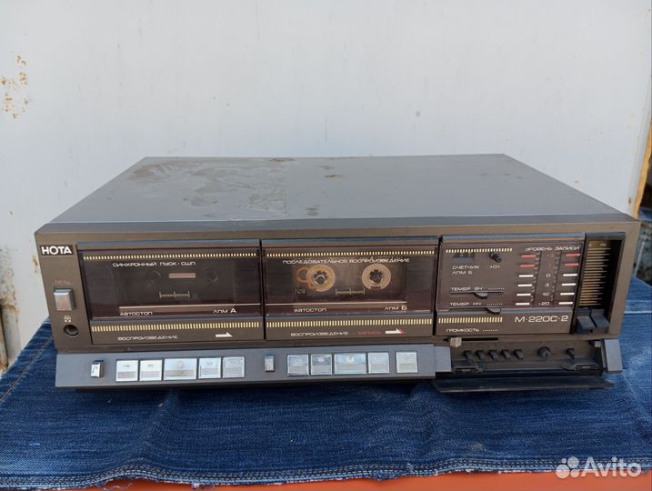 Кассетная дека Нота