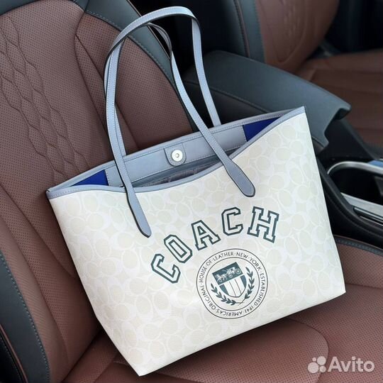 Cумка женская Coach City Tote In Signature Canvas