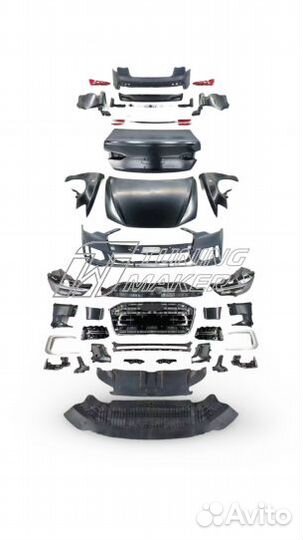 Рестайлинг Audi A6 C7 2014-2018 в A6 C8 2023