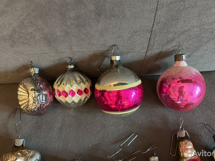 Елочные игрушки СССР