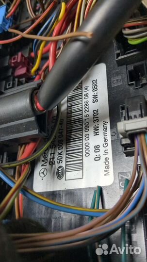 Блок предохранителей Mercedes E W211, 2003