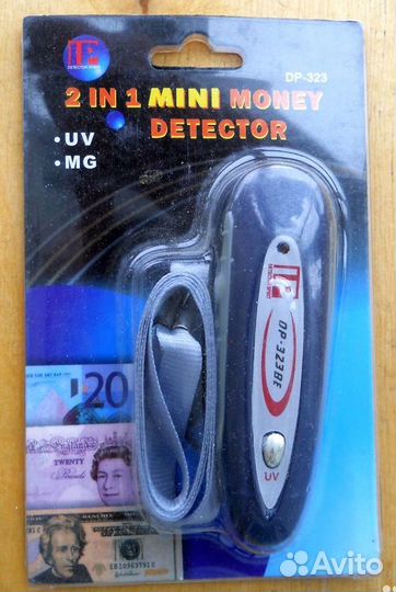 Карманный детектор валют DP-323