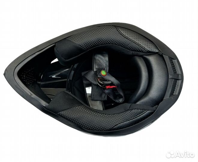 Шлем кроссовый детский Bilt Evo черный синий XL