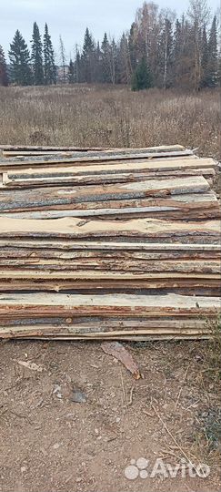 Доска заборная необрезная