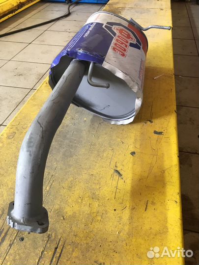 Глушитель на chevrolet lacetti