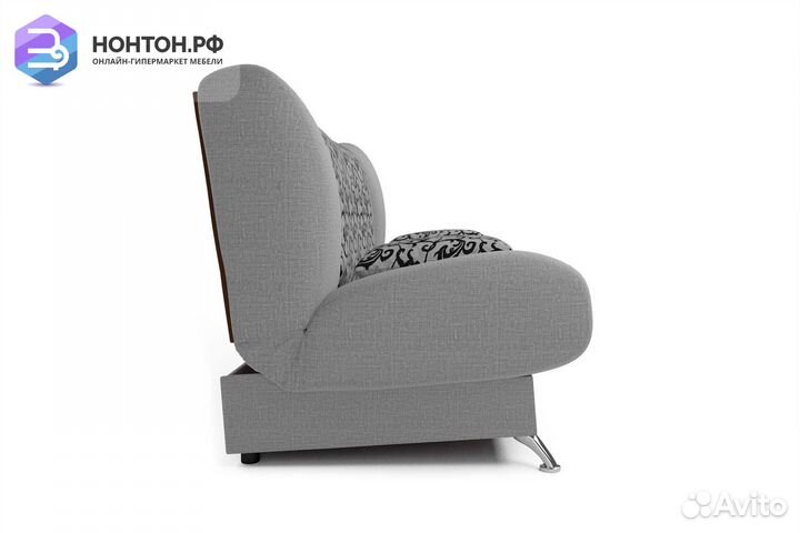 Диван книжка Лодочка серый