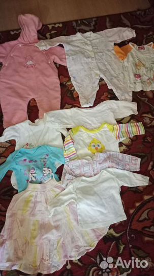 Большой пакет для новорожденного для девочки