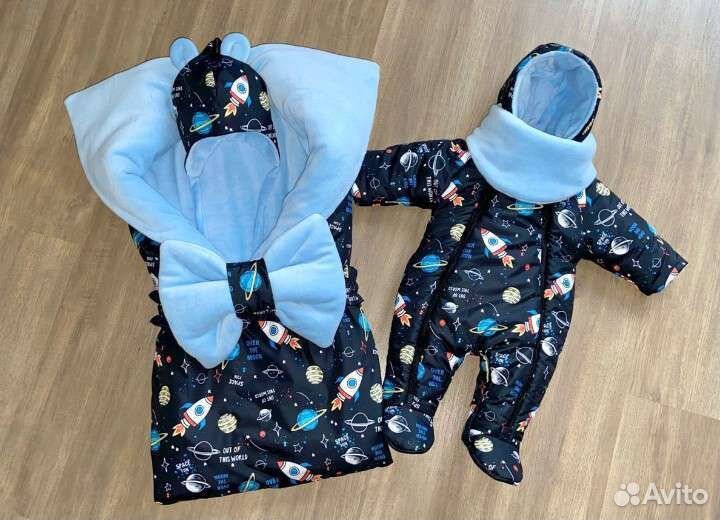 Конверт на выписку зимний