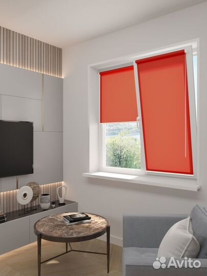 Рулонные шторы Блэкаут Индиго RAL5988