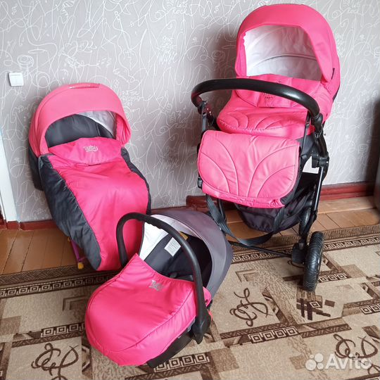 Детские коляски 3 в 1 бу