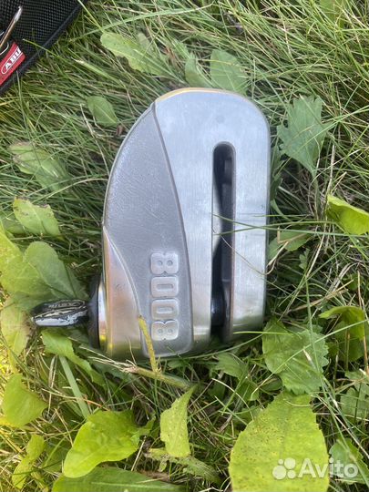 Замок abus granit detecto 8008 на тормозной диск