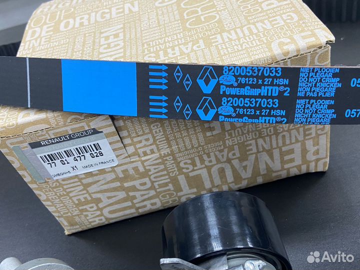 Комплект грм оригинал Рено Меган Сценик 1.5 дизель