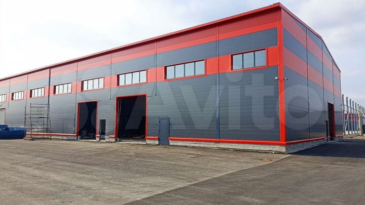 Производство, склад 1300 м²