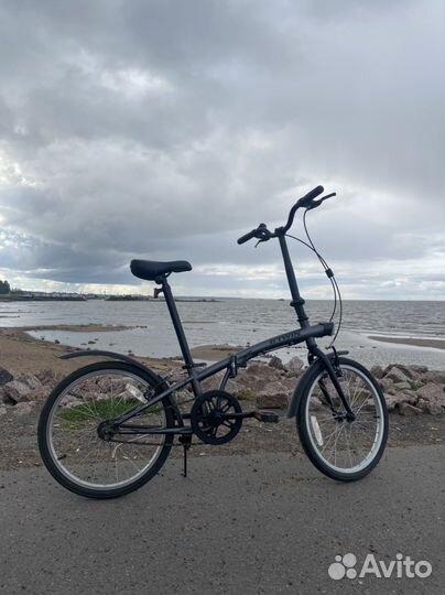 Складной велосипед b’twin hoptown 300 tilt 100