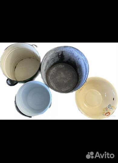 Таз Бак Бидончик Стиральная доска Ведро, СССР