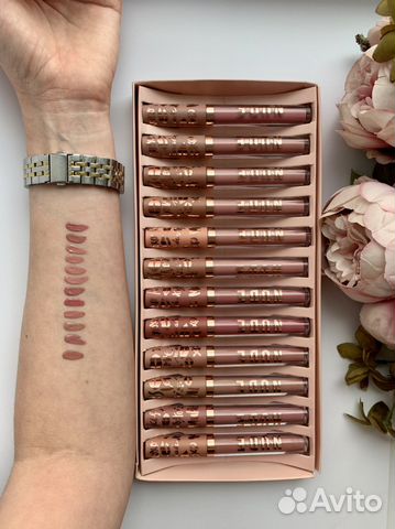 Матовый блеск для губ nude 100