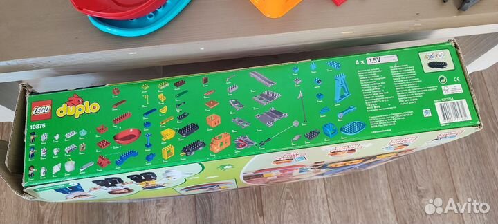 Lego duplo town. Железная дорога 10875