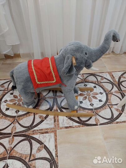 Детская качалка слон
