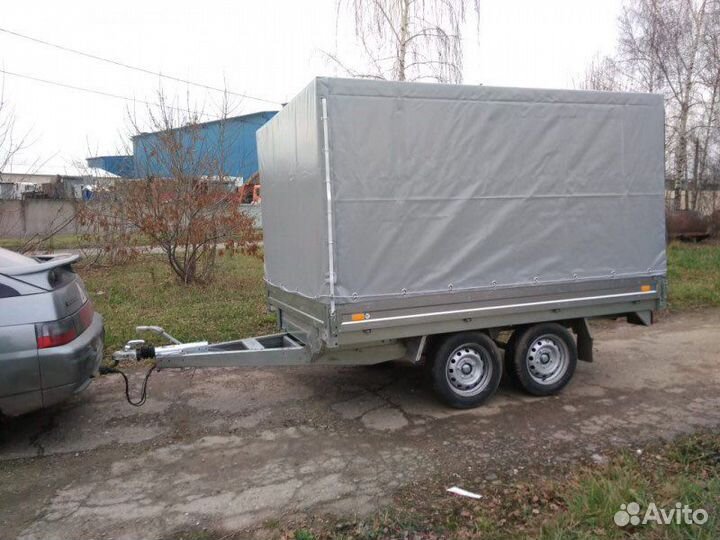 Прицеп Сст 7132-20 с высоким евротентом