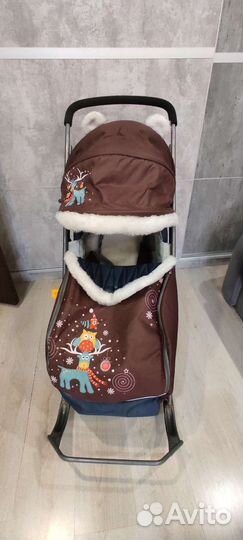 Санки коляска