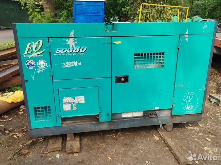 Аренда генератора Airman SDG60 (40 кВт)
