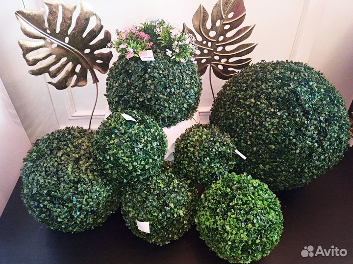 Самшит шар искусственный