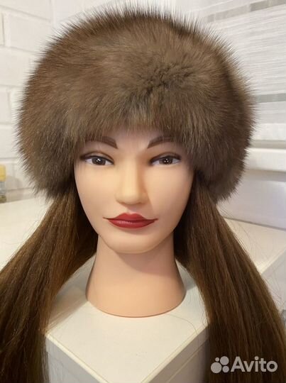 Берет из соболя. Новый