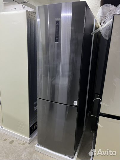 Холодильник Haier черный оникс