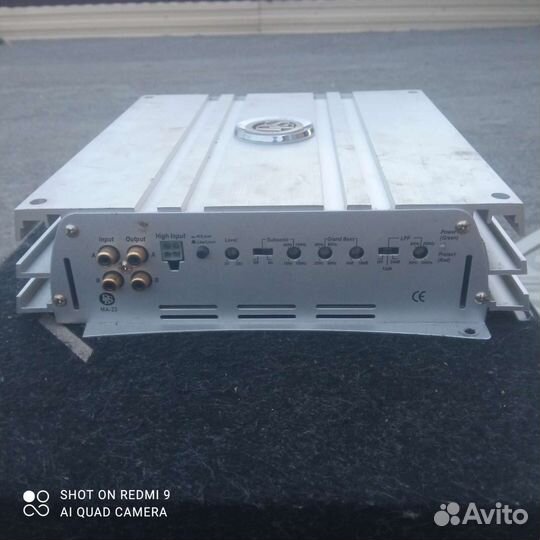 Сабвуфер и усилитель