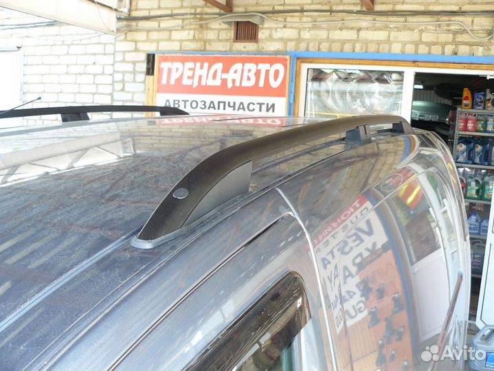 Рейлинги для Ситроен Берлинго, черные