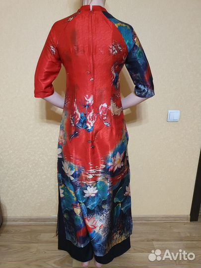 Костюм (платье+штаны) вьетнамский