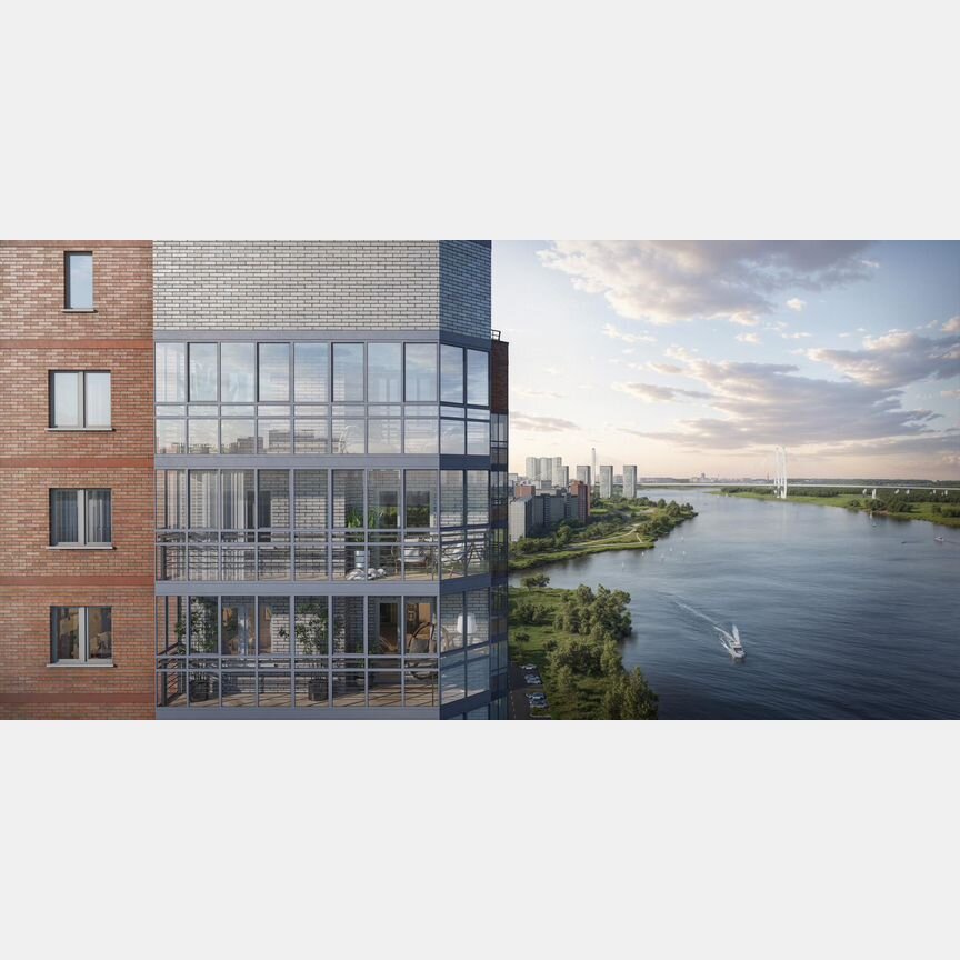 1-к. квартира, 30,6 м², 7/24 эт.