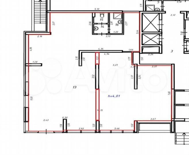 Продам помещение свободного назначения, 163.6 м²