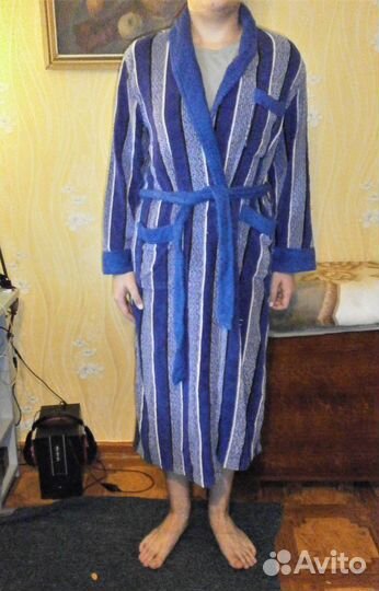 Халат мужской махровый р.52