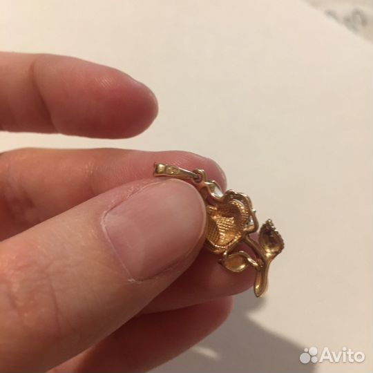 Подвеска Роза Sokolov золото