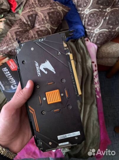 Видеокарта Gigabyte Aorus RX570 4gb