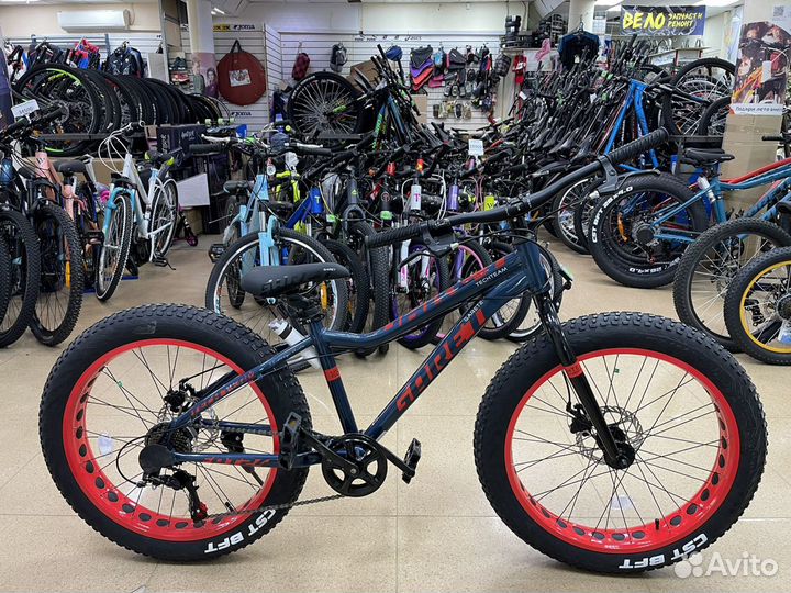 Подростковый фэтбайк garet 24