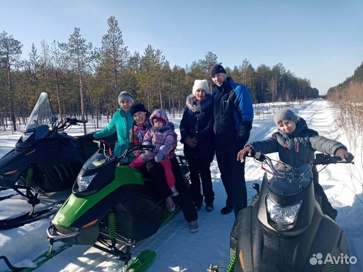 Прокат снегоходов