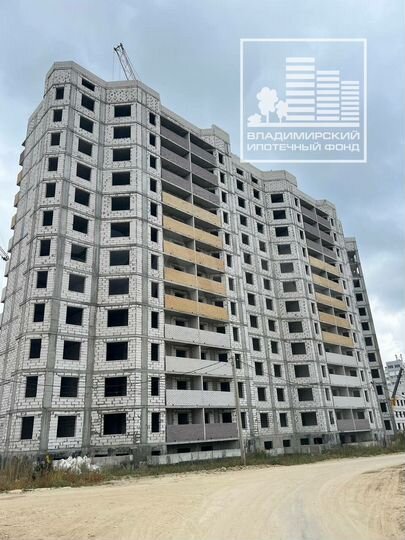 2-к. квартира, 54,5 м², 1/12 эт.