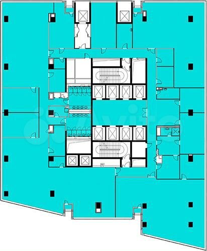 Аренда офиса 1 604.3 м² в бизнес-центре Орбион