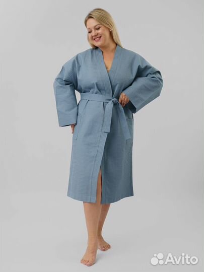 Халат банный вафельный Артикул 1450 - 1447