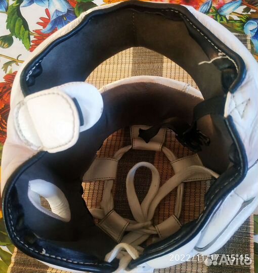 Боксерский шлем с бампером