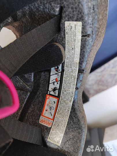 Шлем велосипедный детский btwin 53-56 см